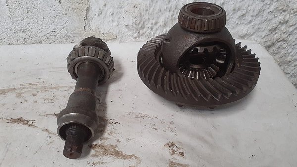 Coroa e Pinhão do Diferencial Dianteiro Suzuki Jimny 1.3 16V 2003 a 2015