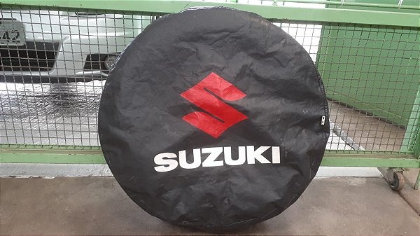 Capa de Estepe em Couro Adaptável Suzuki Grand Vitara — Aro 15