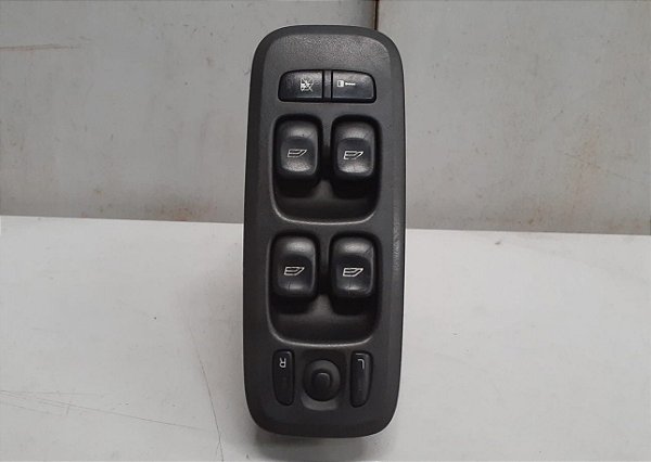 Botão Vidro Dianteiro Esquerdo Volvo XC 70 2006 C/Detalhe