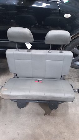 Banco Traseiro 6 e 7 Lugar Pajero Full 3.2 16v 2004 Diesel (Couro)(Osmar)