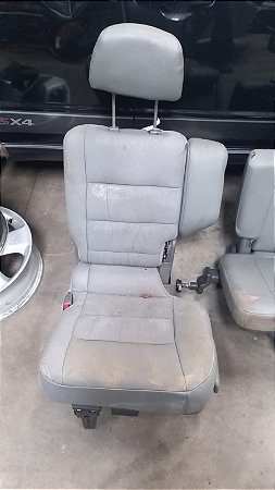 Banco Traseiro Esquerdo Pajero Full 3.2 16v 2004 Diesel (Couro)(Osmar) (C/Detalhe)