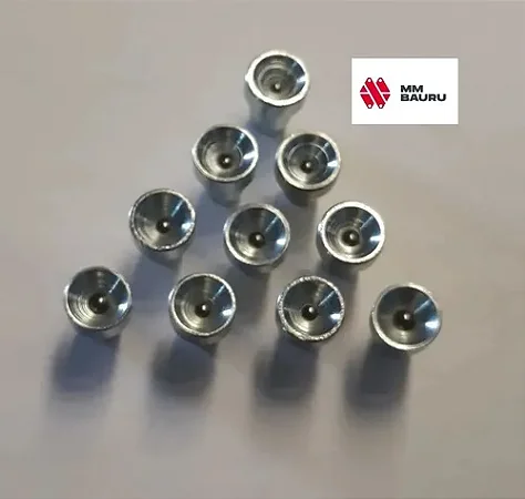 Kit 10pç Bico de lubrificação para tornos e maquinas em geral