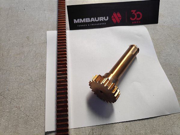 Kit Cremalheira E Pinhão Torno Nardini DT-650 300 III 220 II