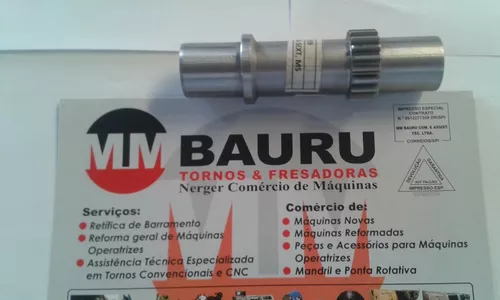 Engrenagem Bucha Sextavada Torno Nardini Mascote Ms 205