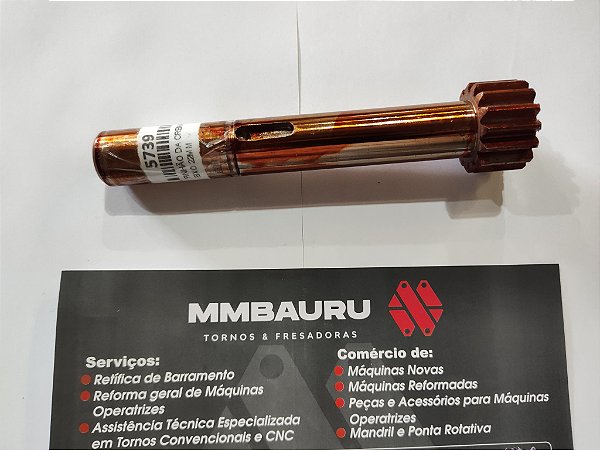 Pinhão da Cremalheira Torno Nardini NDT-650 Z 15