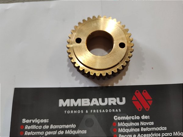 Engrenagem Coroa de bronze do avental torno ND 325 e ND 250 avental NR-12