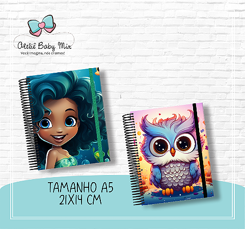 Caderno A5 - 100 Folhas
