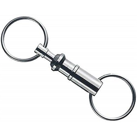 Chaveiro em Aço Inoxidável com 2 Argolas Victorinox