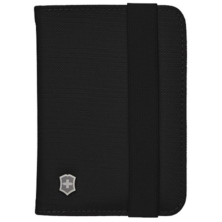 Porta Passaporte Rfid Nylon Preto Victorinox
