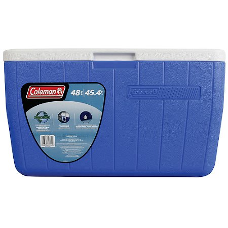 Caixa Térmica 48QT 45,4 Litros Azul Coleman