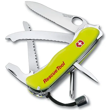 Canivete Victorinox Multiferramenta Rescuetool AM Fosforecente 13 Funções