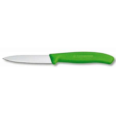 Faca De Cozinha Swiss Classic 8cm Lâmina Lisa Verde Victorinox