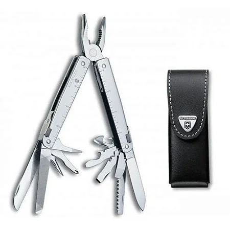 Multiferramenta Swiss Tool com Bainha de Couro Victorinox