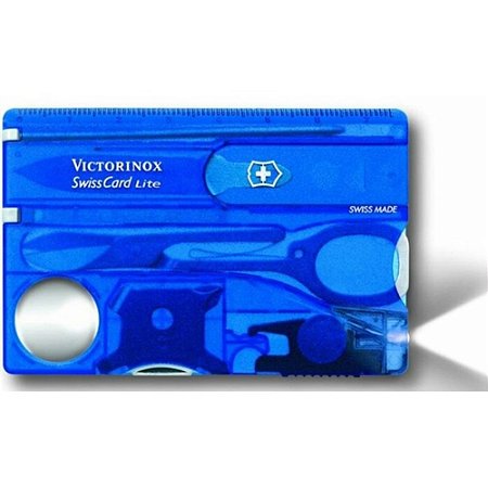 Cartão Canivete Swiss Card Lite Azul Victorinox
