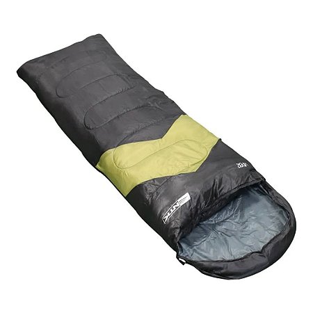 Saco De Dormir Viper 5 A 12° Preto E Verde Nautika
