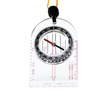 Bússola Líquida Com Régua Mapa Com Tirante Guepardo