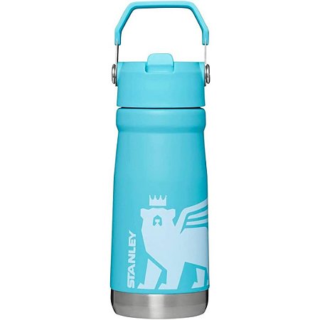 Garrafa Térmica Flip Straw Kids 500ml Pool Stanley