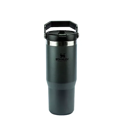 TUMBLER TERMICO FLIP STRAW 887 ML CHARCOAL STANLEY