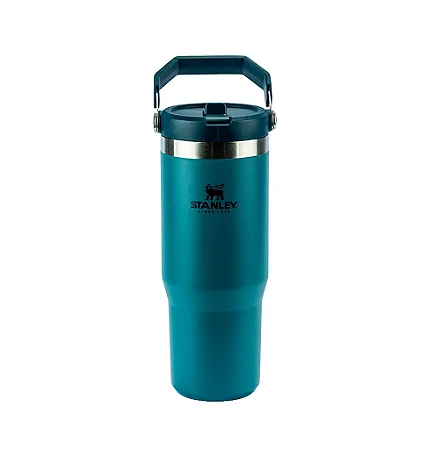 TUMBLER TERMICO FLIP STRAW 887 ML LAGOON STANLEY