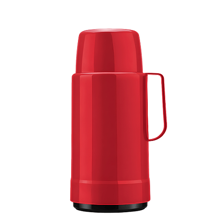 Garrafa Térmica GLT Rolha 500ml Vermelho Intenso Invicta