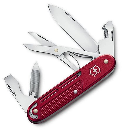 Canivete Suíço Synergy X Alox com 10 Funções Vermelho Victorinox