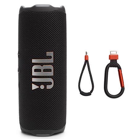 Caixa Bluetooth Flip 7 à prova d'água Preta JBL