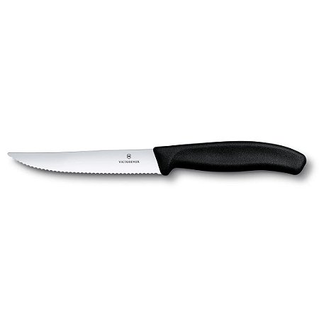 Faca de Mesa para Churrasco Victorinox Swiss Classic Serrilhada 12cm Original
