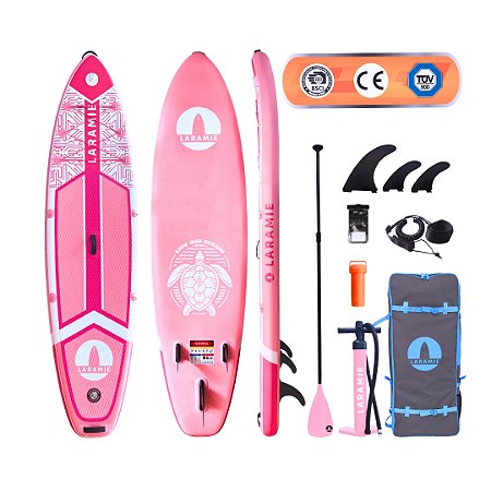 Prancha Stand Up Inflável De Alta Performance + Kit- Laramie KIT-PI