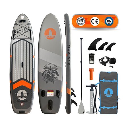 Prancha Stand Up Inflável De Alta Performance + Kit- Laramie KIT-CI