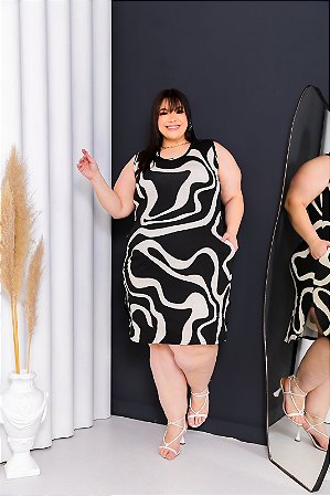 Vestido Mullet Regata Com Bolso