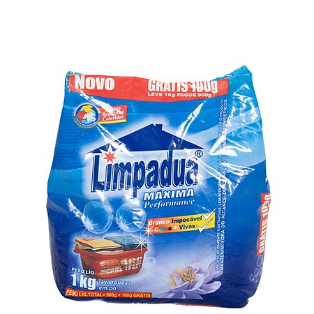 Lava Roupas em Pó Limpadua Ultralar - 1 kilo