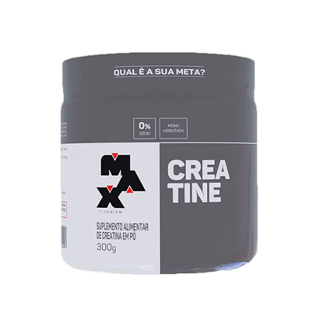 Creatina Max titanium 300g