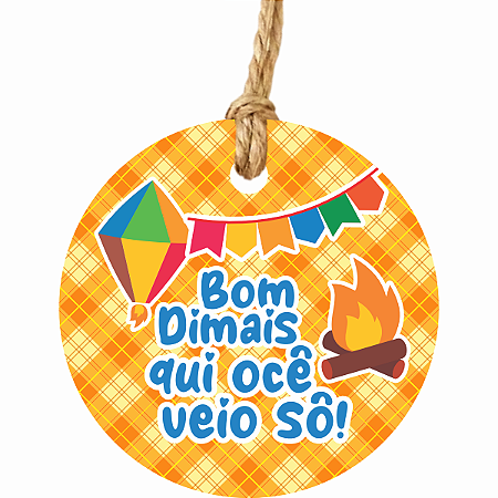 Tag Festa Junina Arraiá 50 Lembrancinha De Arraial C/ 50cm
