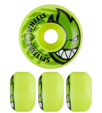 Spitfire Big Head Electrofire Yellow 99A 53mm