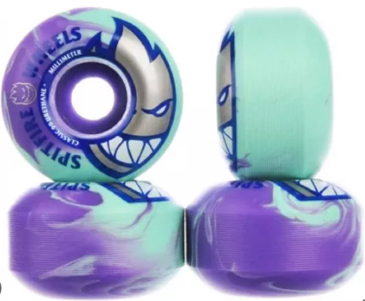 Spitfire Big Head Teal/Purple Swl 99A 53mm