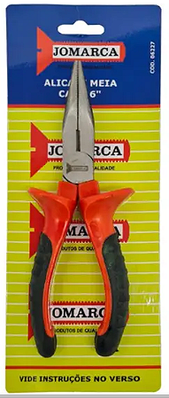 Alicate de Bico 6" Meia Cana