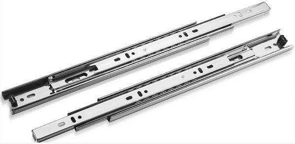 Corrediça Light Telescopica 25KG (1Par)