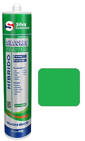 Cola Verde PU Fachada ACM MS 400Gr