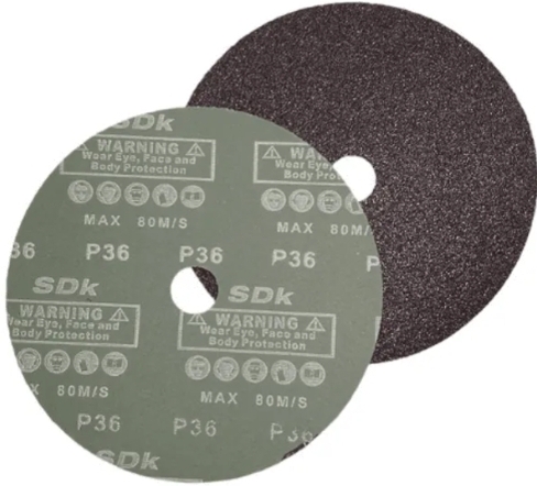 Disco de Lixa Fibra 7" X 180MM CX10UN