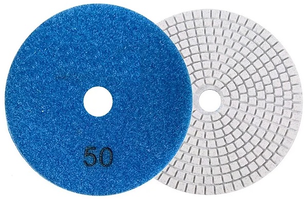 Disco de Polimento Brilho D'agua G50 Diamantada 4" 100mm