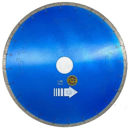 Disco de Serra 350X50X10MM Azul Diamantada Material Importado