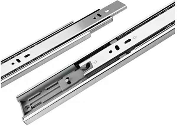 Corrediça Telescopica Larga com Amortecedor