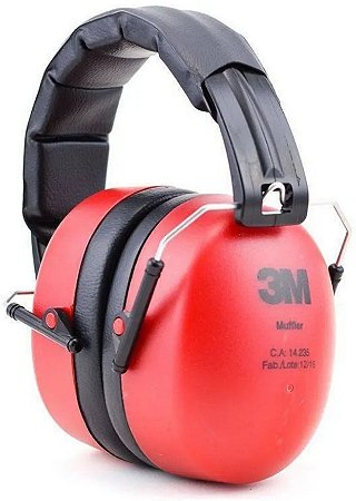 Abafador de Som Protetor Auricular Tipo Concha 3M Muffler