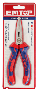 Alicate de Bico 6" PVC Emtop