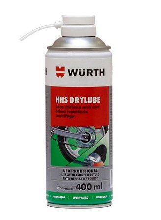 Lubrificante a Seco base PTFE HHS Drylube 400ml - Wurth