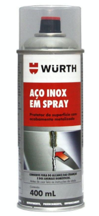 Spray de Aço Inox 400ml - Wurth