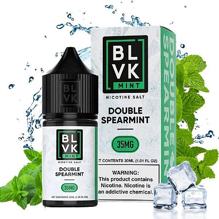 BLVK Salt Bar Double Spearmint 30ml 50mg