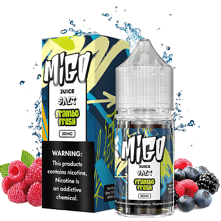 Migo Salt Framboesa Fresh Ice 30ml 35mg