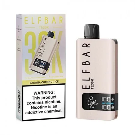 Elfbar TE30K Banana Coconut Ice