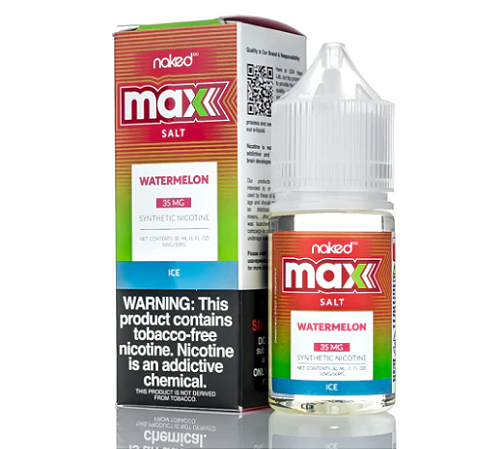 Naked Salt Max Watermelon Ice 30ml 35mg